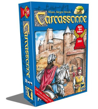 Carcassonne scatola poster cover