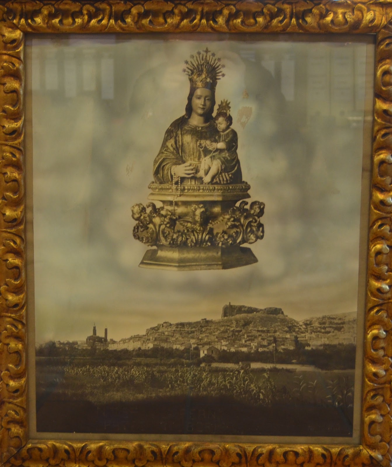 Centro de Estudios Borjanos Fotografía de la Virgen de la Peana