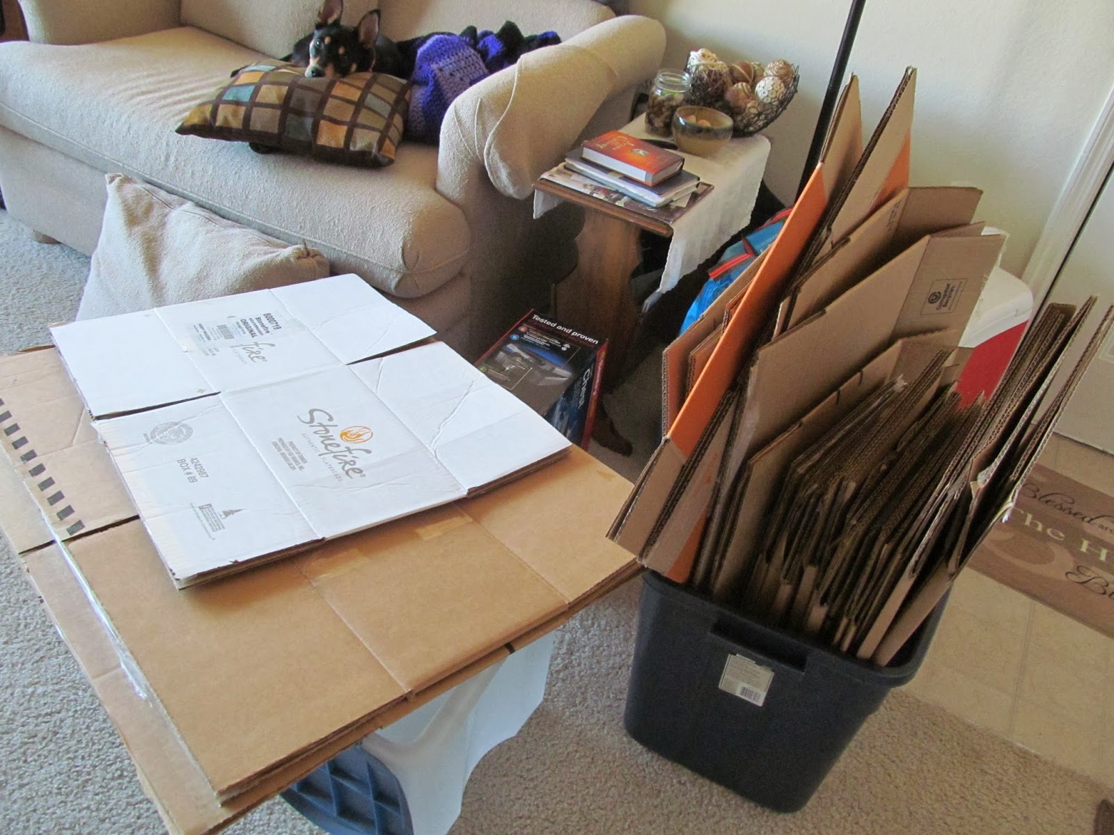 Just a blog... Clear Tape and Cardboard Boxes