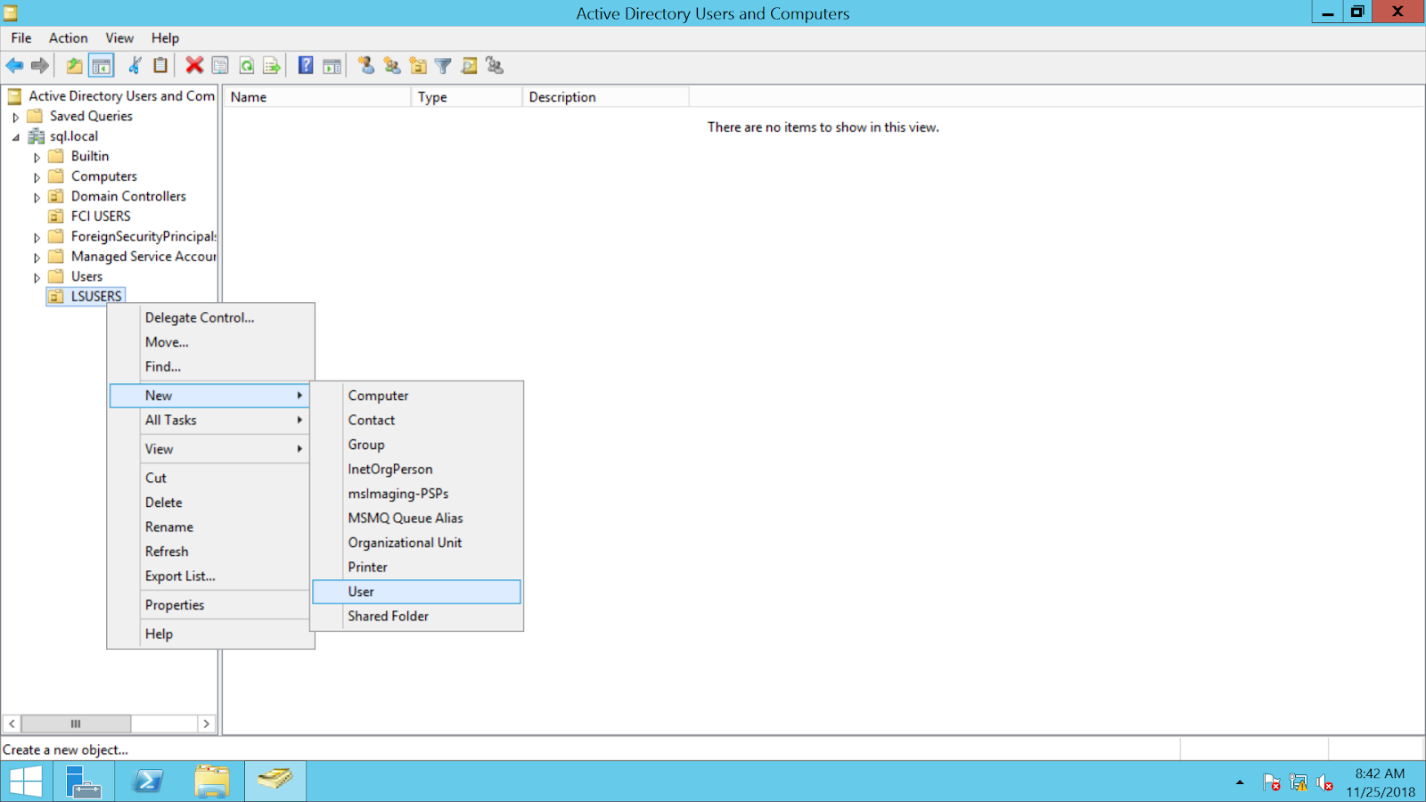 SQL Database server builds: Creating Users on Domain Controller