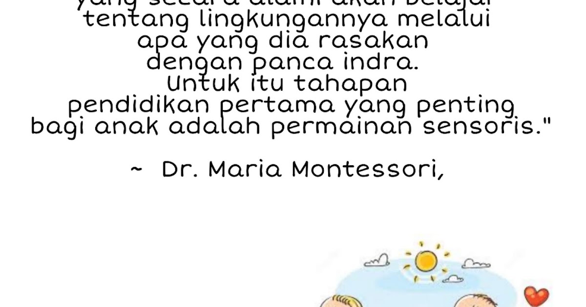 Montessori Adalah? Mainan Montessori Indonesia - Inova Melisa's Notes