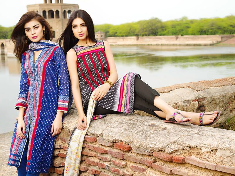 Fashion Freak Khaadi Eid Lawn Collection 2015 For Women