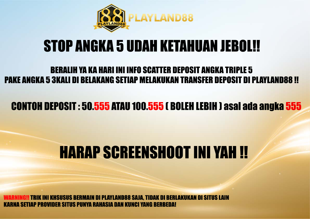 STOP ANGKA 5 UDAH KETAHUAN JEBOL!! ADA EVENT PENAMBAHAN BONUS BERLAKU