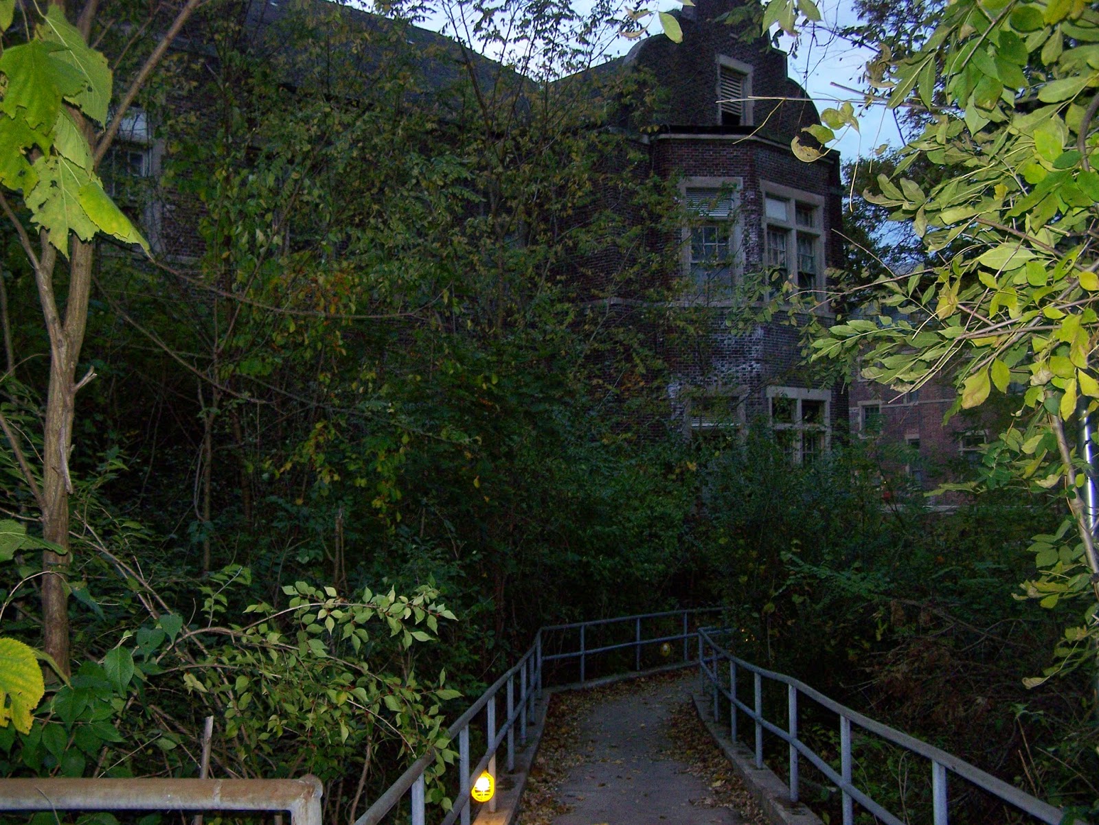 GHOSTS OF MAYFLOWER A PENNHURST HAUNTING PENNHURST Walkway exit