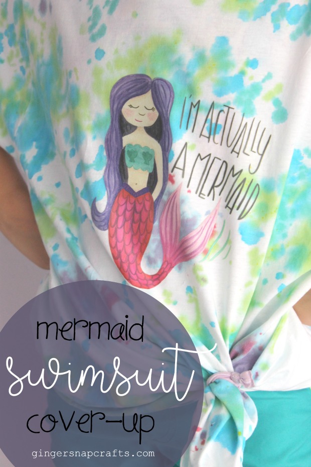 mermaid swimsuit cover up