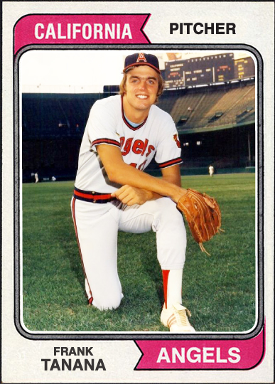 Frank Tanana autographed Baseball Card (Detroit Tigers, 67) 1989 Topps #603  ballpoint