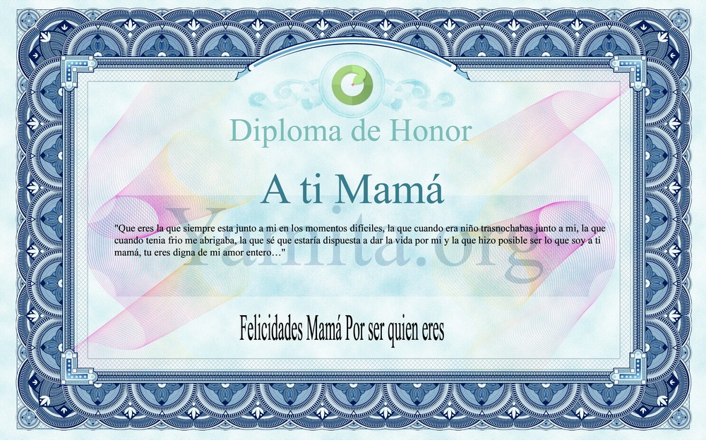 Diploma para Mamá Temas y Devocionales