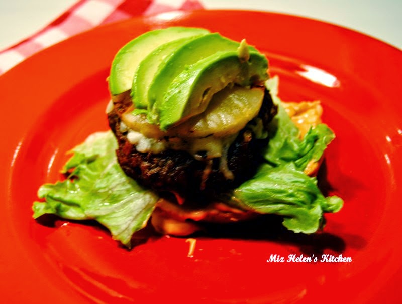 Pineapple Burger with Sriracha Sauce