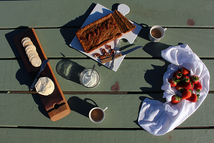 chai spiced pumpkin bread