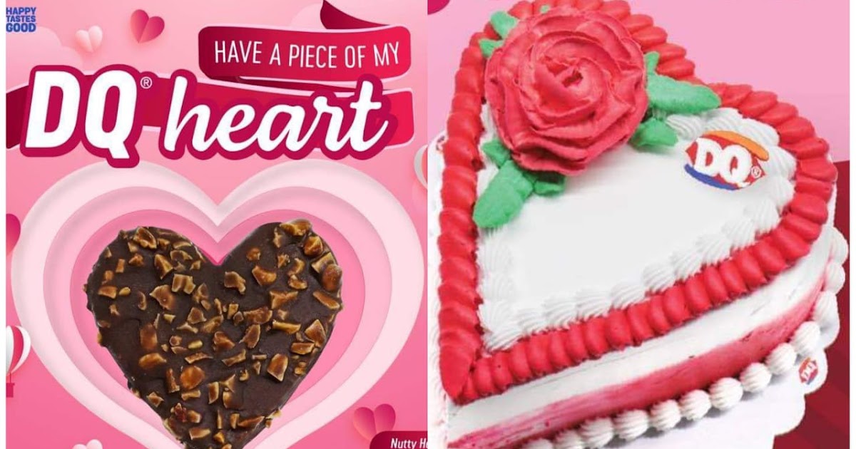 Make your Valentine’s Day sweeter with HeartShaped Blizzard Cake