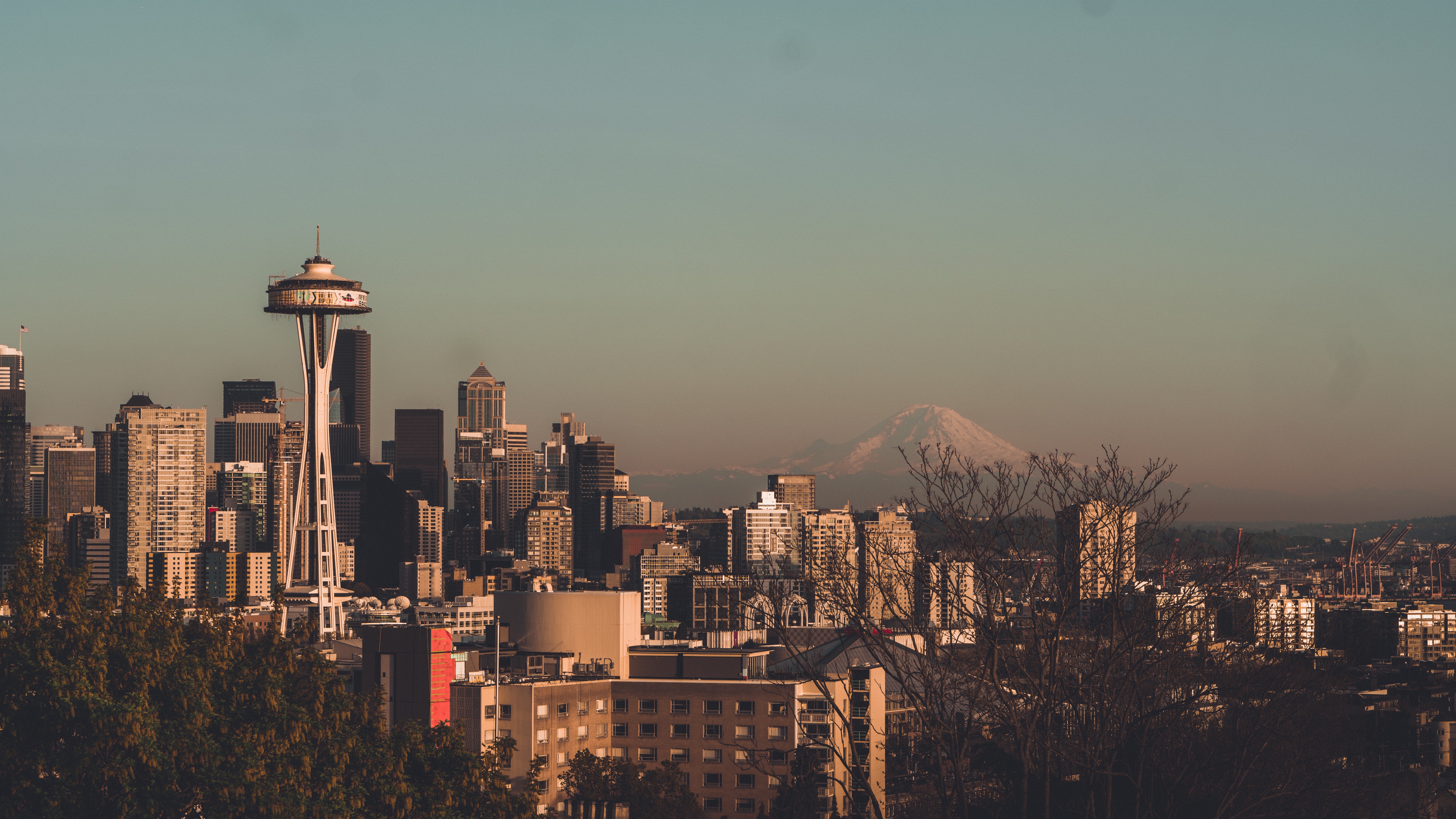 Seattle Wallpaper HD For Desktop And Smartphone - Monica