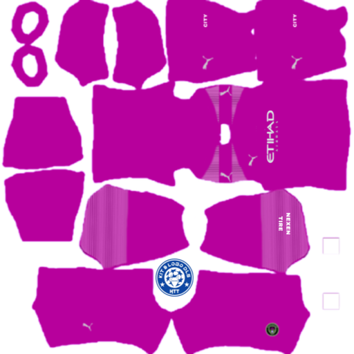 Dream League Soccer Man City Logo 2025