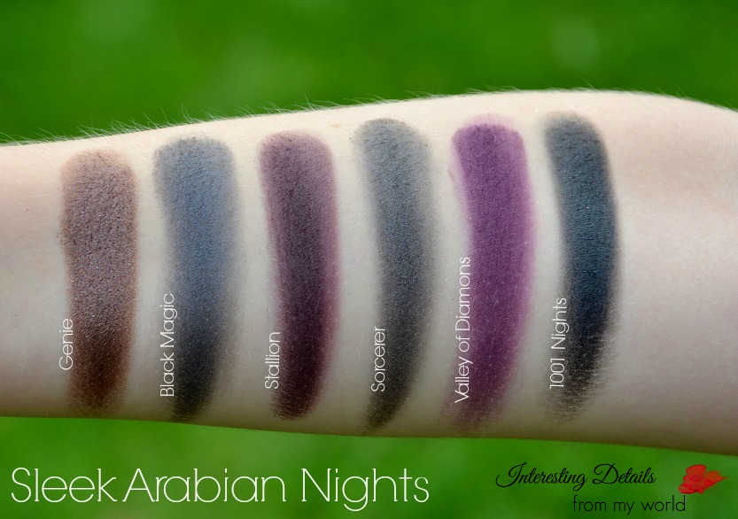 Arabian Nights Swatches