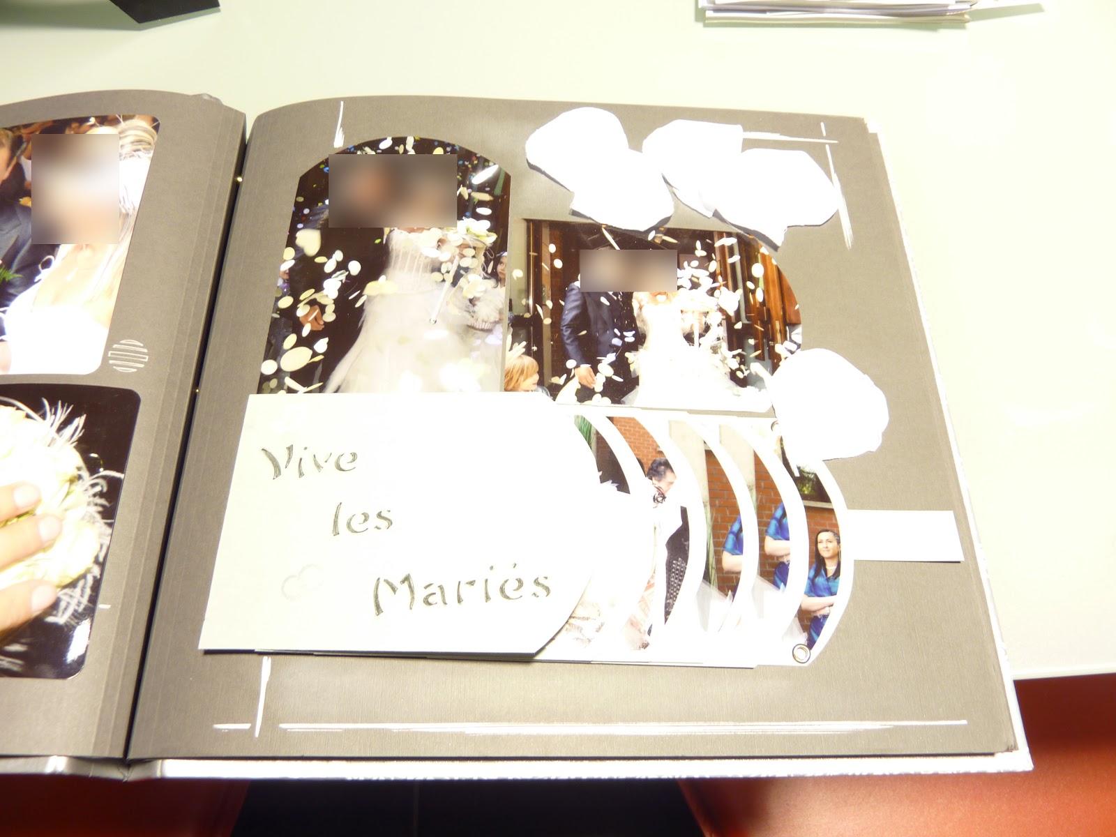 Déco Scrap de Misspaupa Création Scrap Album de mariage 100