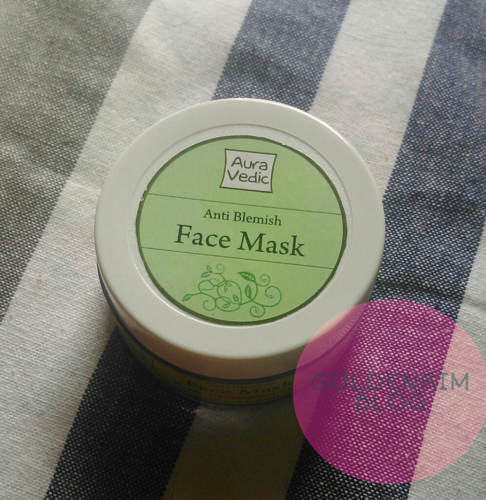 Auravedic Anti Blemish Face Mask with Neem Turmeric Amla Review