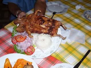 Cuy Con Papas Picture Of Casa Blanca Restaurante Tarapoto Tripadvisor