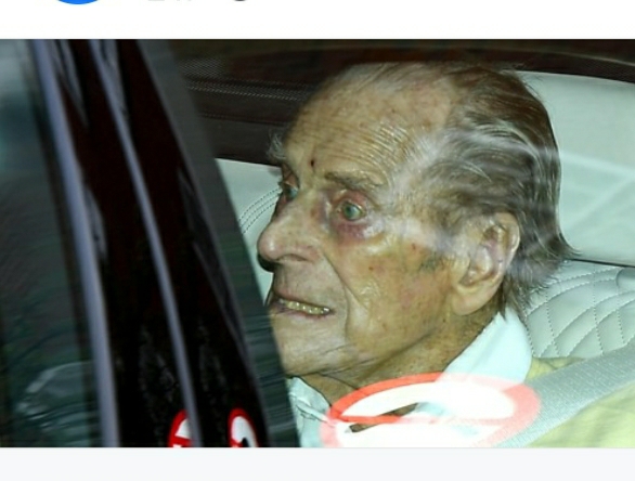 Príncipe Felipe sale del hospital donde estaba ingresado