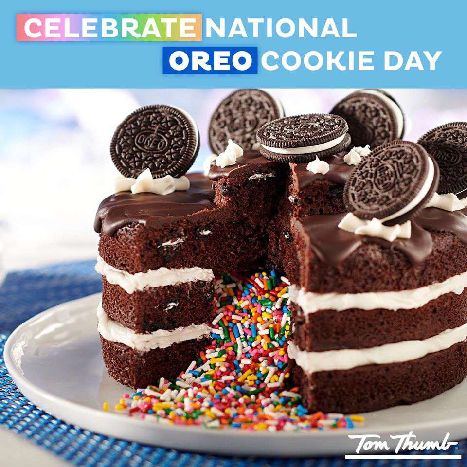 National Oreo Cookie Day Wishes Images What's up Today