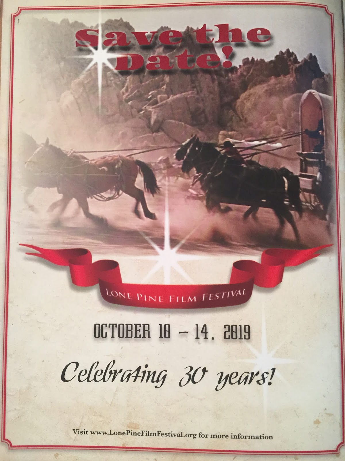 Laura's Miscellaneous Musings The 29th Lone Pine Film Festival