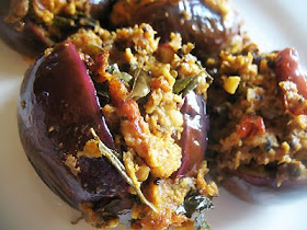 stuffed South Indian Eggplant
