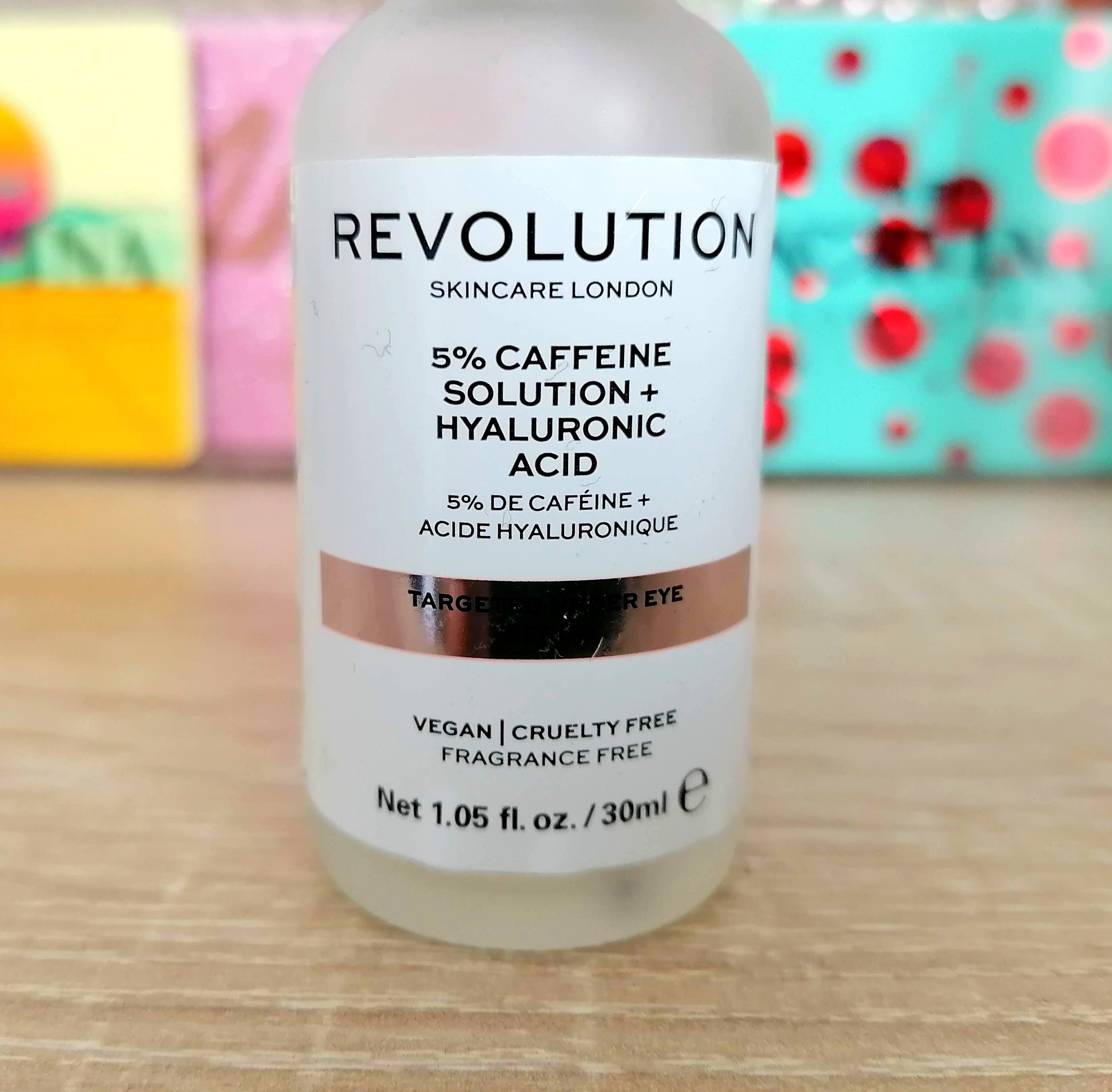 REVOLUTION SKINCARE >> Zoom sur le sérum yeux 5 caffeine solution