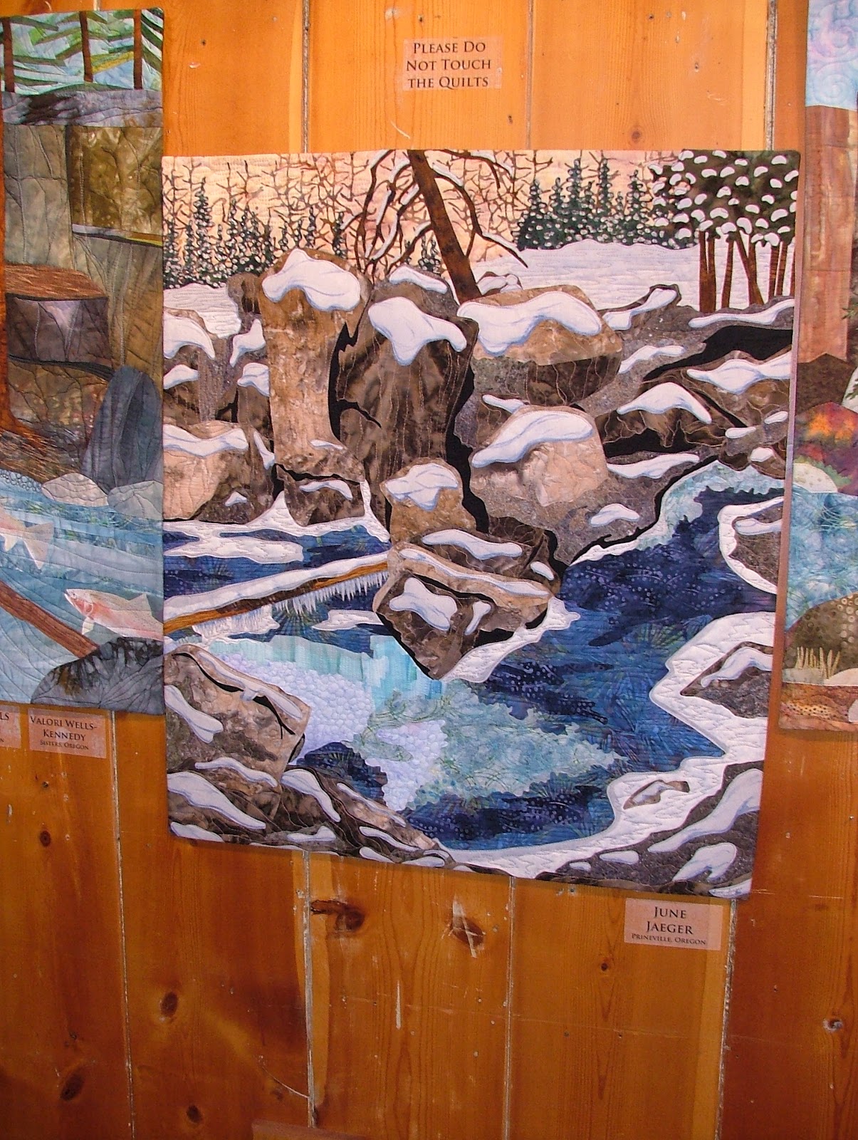 Michele Bilyeu Creates With Heart and Hands Sisters Outdoor Quilt Show