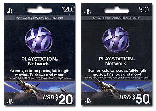 PSN Card Codes Download