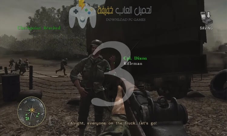 تحميل جميع اجزاء لعبة Call of Duty للكمبيوتر برابط مباشر