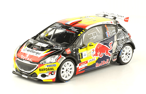 Sébastien Loeb Collection Peugeot 208 T6 Rallye du Chablais 2017