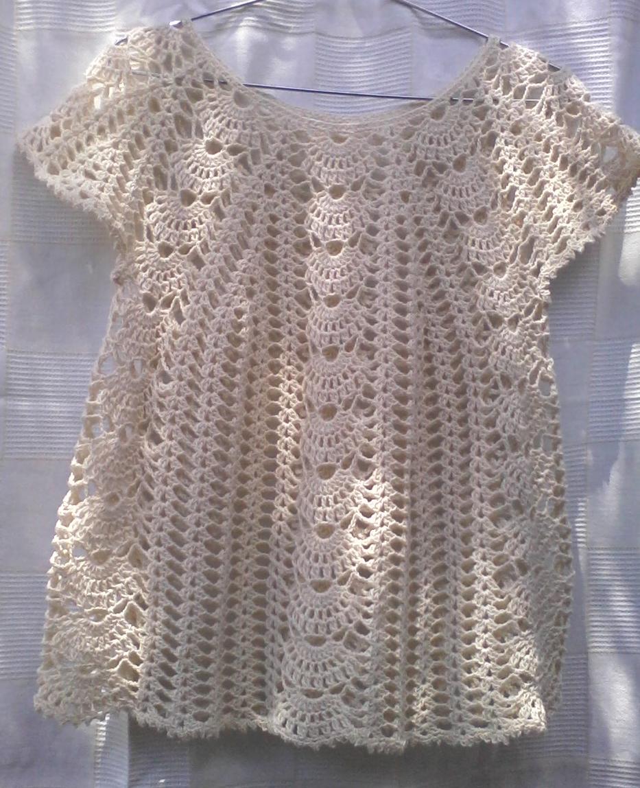 Tunica Cotone 100% Stile Italiano Tunica Estiva Italiana Lagenlook In Cotone Uncinetto - 2 Pezzi Eccentrici E Casual! Tunica Lagenlook Cotone Due Pezzi - Foto 8