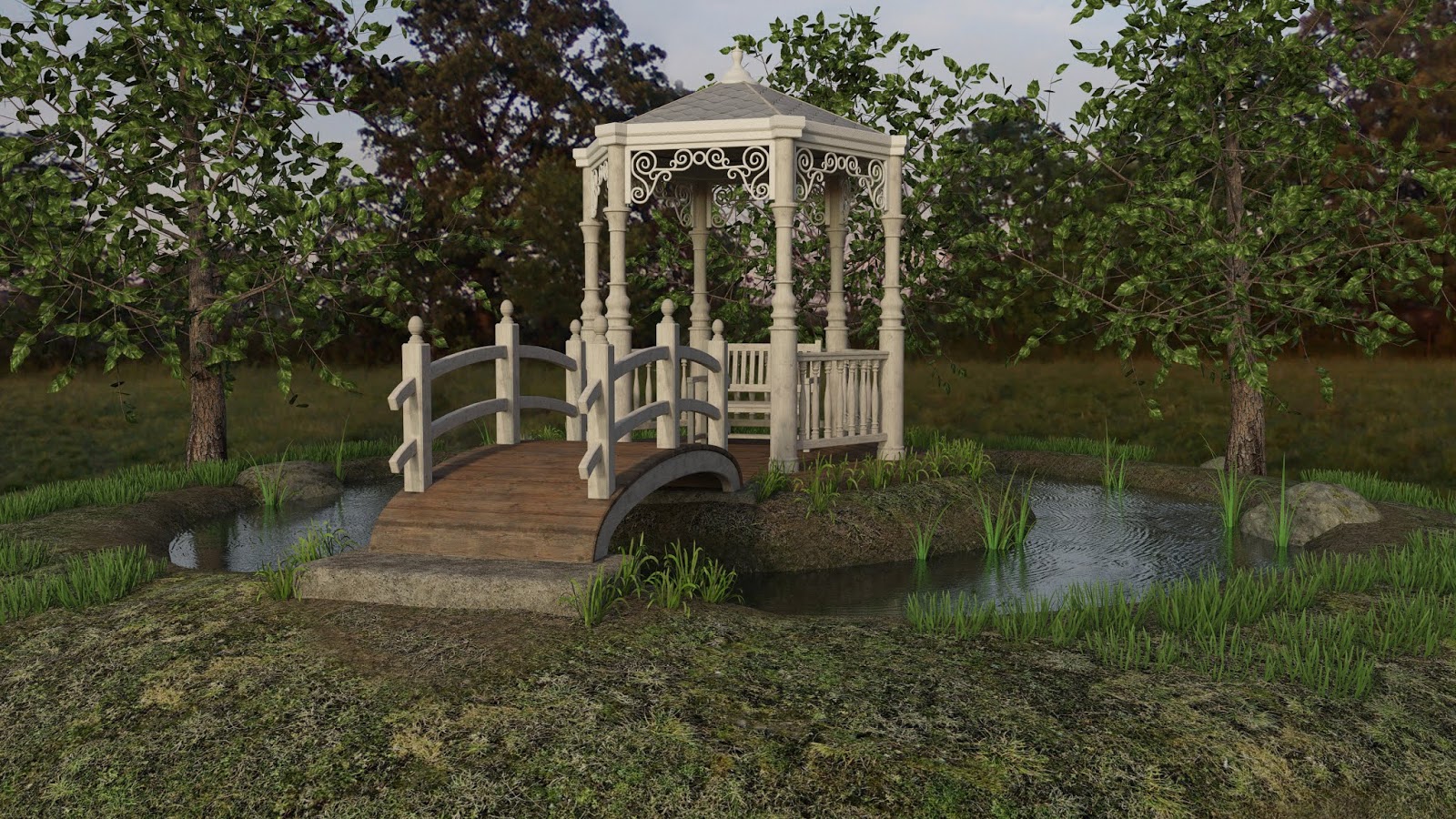 RJs Bits Bobs Props & Pieces: Backgrounds: Wishing Well