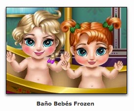 Juegos de Bebés Frozen