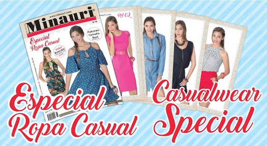 galería Arriesgado Orden alfabetico Revista con patrones Minauri ropa mujer