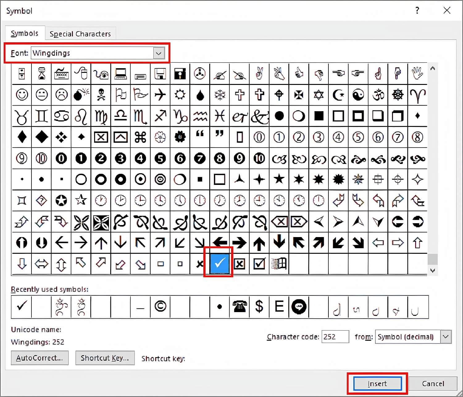 3 Cara Membuat Tanda Ceklis/Centang ( ) di Microsoft Word