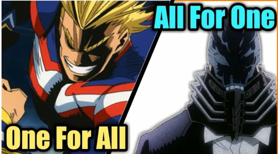All for One and One for All My Hero Acadmia story explaination