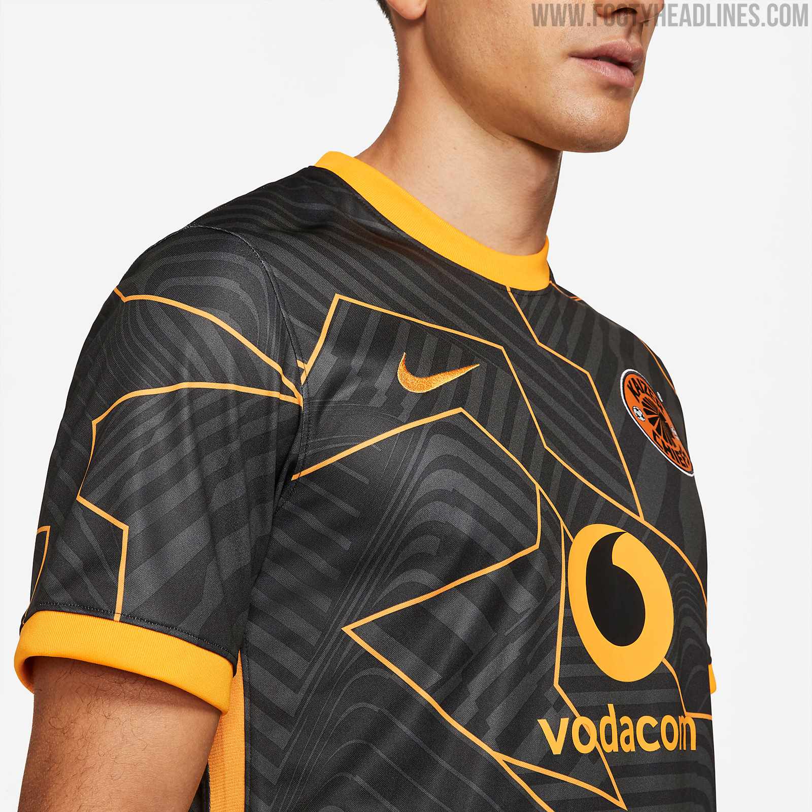 Nike Kaizer Chiefs Shirt Home 2021/2022 - Yellow