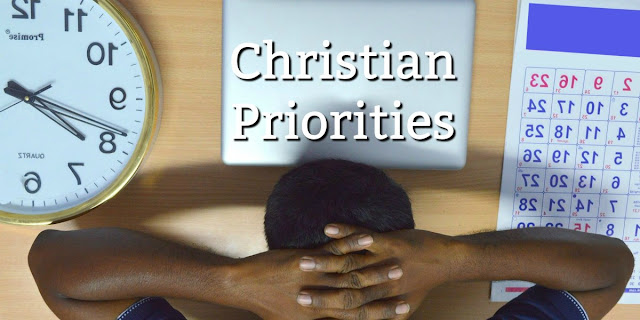Christians often make a "list" of appropriate priorities, but the Bible doesn't actually suggest such a list. This short, concise, devotion shares what Scripture actually teachers.