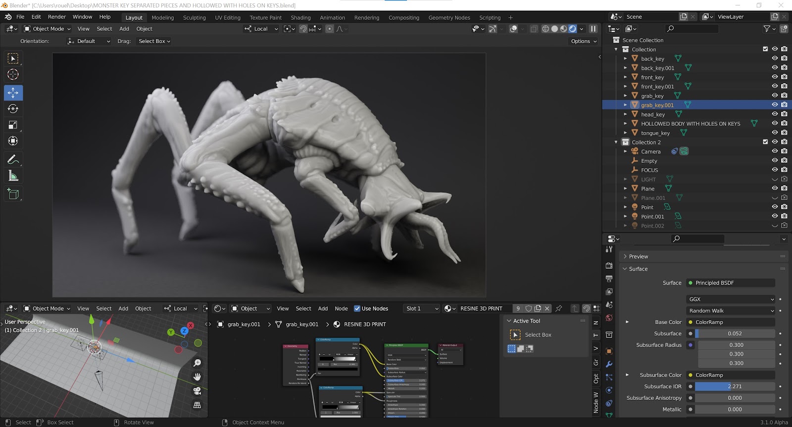 MONSTER for 3d print