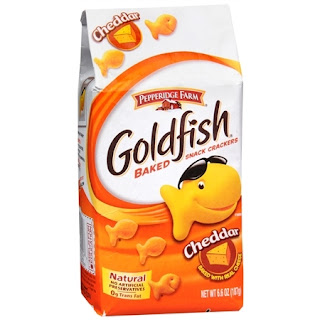 goldfish- perfect toddler snack for on the go!