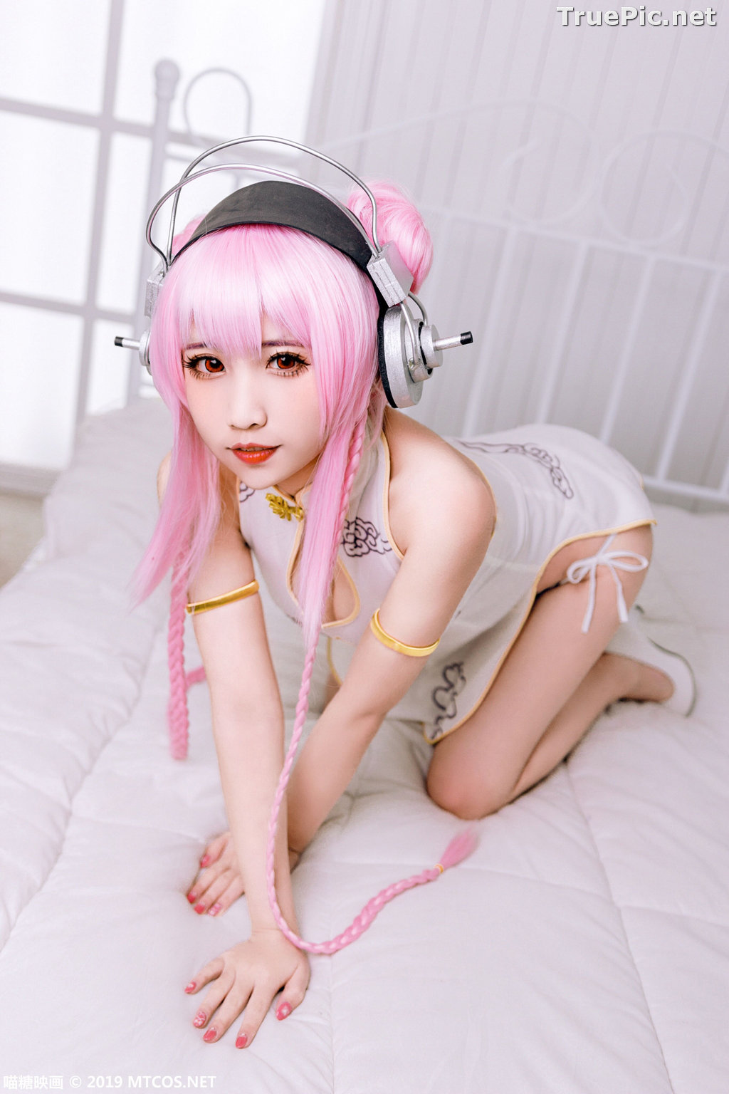 Image [MTCos] 喵糖映画 Vol.050 - Chinese Cute Model - Lovely Pink-haired - TruePic.net - Picture-20