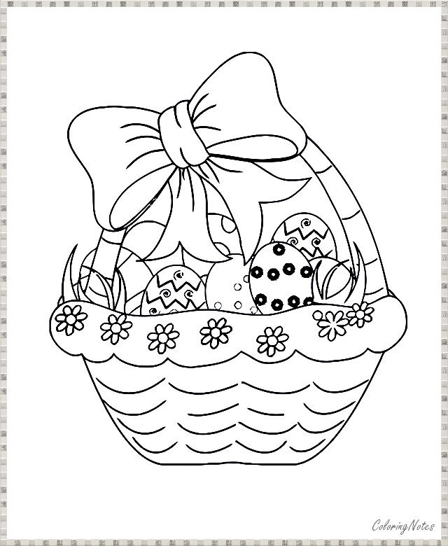 Top 21 Easter Coloring Pages Free Printable - COLORING PAGES FOR KIDS