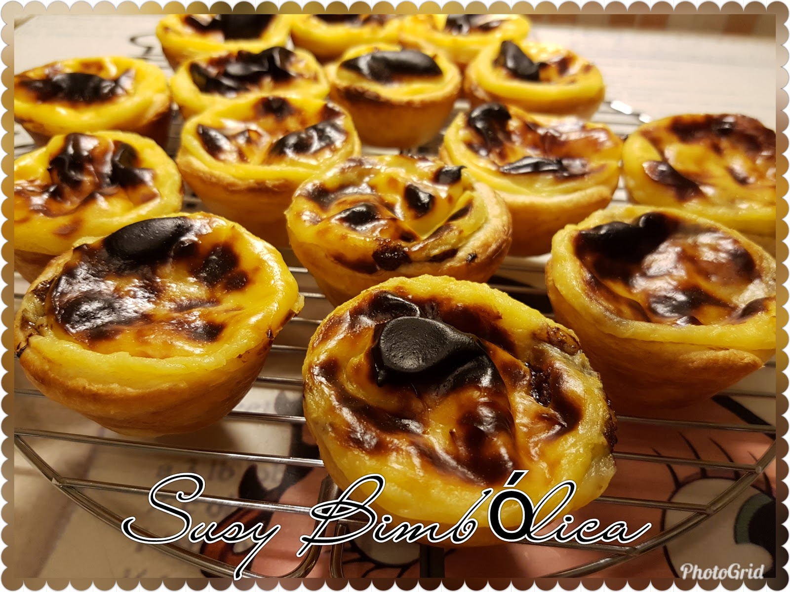 Susy Bimbólica Natelas Pastéis de nata com Nutella