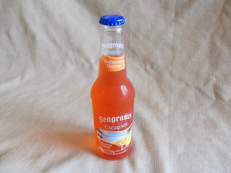 Bottle of Seagram's Escapes Orange and Pineapple Flavored Malt Beverage