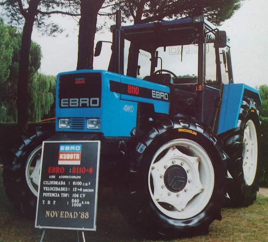 Más que Máquinas Agrícolas EBRO KUBOTA LA HISTORIA. MI HISTORIA