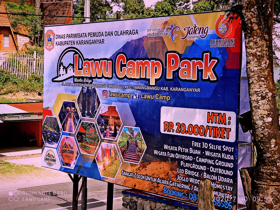 Wisata Alam Lawu Camp Park Tawangmangu