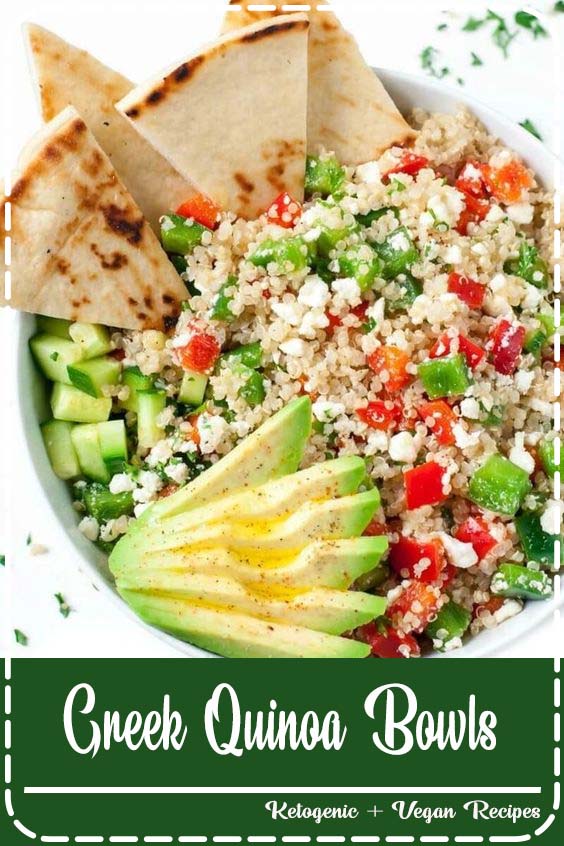 Greek Quinoa Bowls - Summer Fleming Recipe
