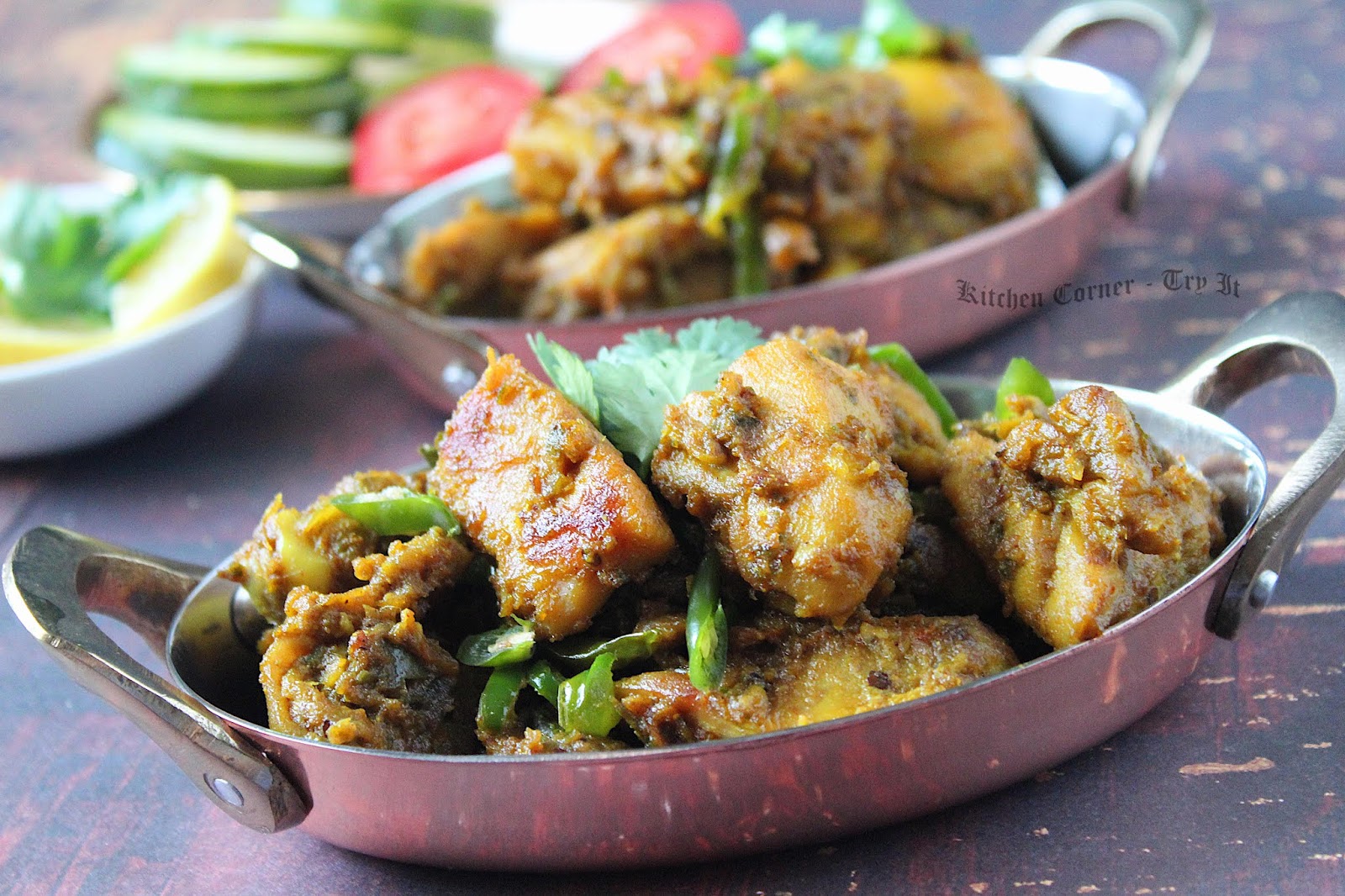 Andhra Style Green Chilli Chicken