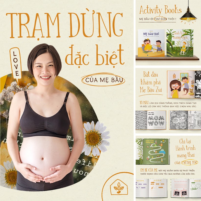 [A116] Đọc online "Mẹ Bầu Zui" - Sách thai giáo giúp Mẹ Bầu xả stress