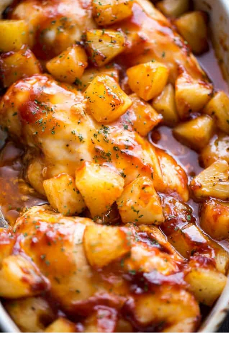 Pineapple Barbecue Chicken Recipe