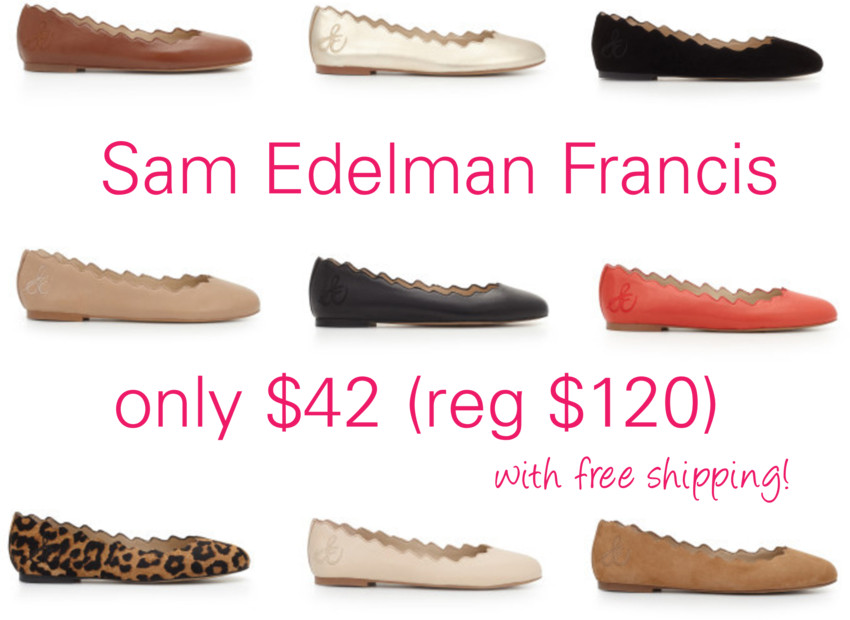 sam edelman francis scalloped flats